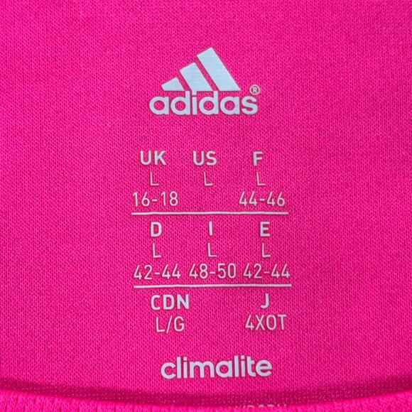 Adidas Climalite Running Shirt - Women's Size L - Preowned - 2037 - Picture 2 of 4